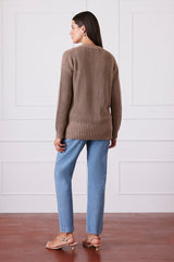 Emily Cardigan in Mocha