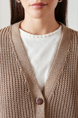 Emily Cardigan in Mocha