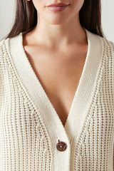 Emily Cardigan in Oat Milk