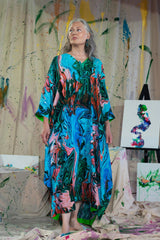 Kaftan in Paint Stroke