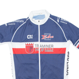 Cycling Mens Jersey Blue 1/2 Zip 2XL