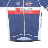 Cycling Mens Jersey Blue 1/2 Zip 2XL