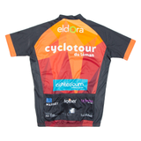 Cycling Mens Jersey Orange 1/2 Zip M