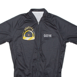 Cycling Mens Jersey Black 1/2 Zip M