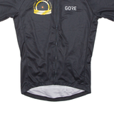 Cycling Mens Jersey Black 1/2 Zip M