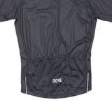 Cycling Mens Jersey Black 1/2 Zip M