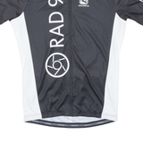 Cycling Mens Jersey Black 1/2 Zip L