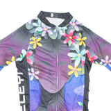 Cycling Womens Jersey Purple 1/2 Zip L