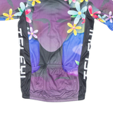 Cycling Womens Jersey Purple 1/2 Zip L