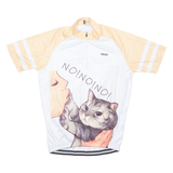 Cycling Womens Jersey Yellow 1/2 Zip L