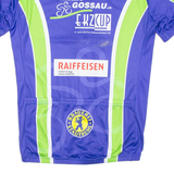 Cycling Mens Jersey Blue 1/2 Zip XS