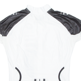 Cycling Womens Jersey White 1/2 Zip M