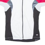 Cycling Mens Jersey Red 1/2 Zip M