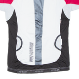 Cycling Mens Jersey Red 1/2 Zip M