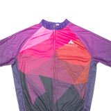 Cycling Womens Jersey Purple 1/2 Zip 4XL