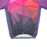 Cycling Womens Jersey Purple 1/2 Zip 4XL