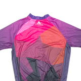 Cycling Womens Jersey Purple 1/2 Zip 4XL