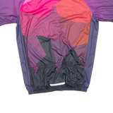 Cycling Womens Jersey Purple 1/2 Zip 4XL