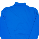Cycling Mens Jersey Blue Long Sleeve 1/2 Zip L