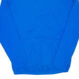 Cycling Mens Jersey Blue Long Sleeve 1/2 Zip L