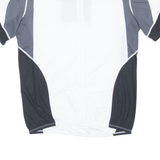 Cycling Mens Jersey White 1/2 Zip L