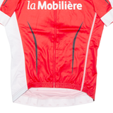 Cycling Womens Jersey Red 1/2 Zip M