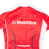 Cycling Womens Jersey Red 1/2 Zip M