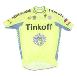 Cycling Mens Jersey Yellow 1/2 Zip XL