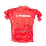 Cycling Mens Jersey Red 1/2 Zip L