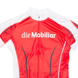 Cycling Mens Jersey Red 1/2 Zip L