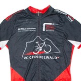 Cycling Mens Jersey Red 1/2 Zip XS