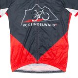 Cycling Mens Jersey Red 1/2 Zip XS