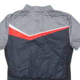 Cycling Mens Jersey Grey 1/4 Zip L