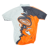 Cycling Womens Jersey Orange 1/4 Zip M