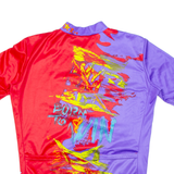 Cycling Mens Jersey Red 1/4 Zip M