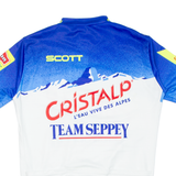 Cycling Mens Jersey Blue 1/4 Zip XL