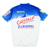 Cycling Mens Jersey Blue 1/4 Zip XL