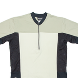 Cycling Mens Jersey Green 1/2 Zip M