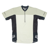 Cycling Mens Jersey Green 1/2 Zip M