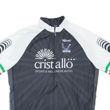 Cycling Mens Jersey Black 1/2 Zip XL