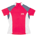 Cycling Womens Jersey Red 1/2 Zip M