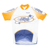 Cycling Mens Jersey White 1/2 Zip XL