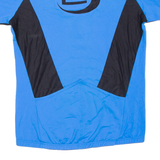Cycling Mens Jersey Blue 1/2 Zip L