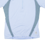 Cycling Womens Jersey Purple 1/2 Zip M