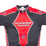 Cycling Mens Jersey Black 1/2 Zip XL