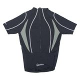 Cycling Mens Jersey Black 1/2 Zip M
