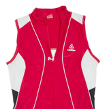 Cycling Mens Jersey Red Sleeveless 1/2 Zip XS