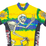 Cycling Mens Jersey Yellow 1/2 Zip S