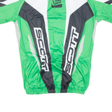 Cycling Mens Jersey Green 1/2 Zip XL
