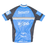 Cycling Mens Jersey Blue 1/2 Zip S